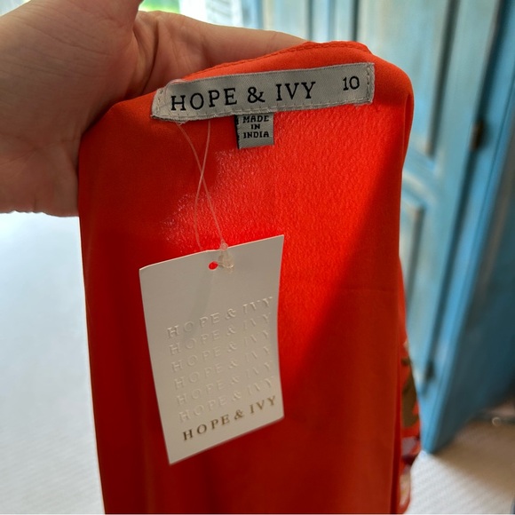 Hope & Ivy Premium Wrap Front Embroidered Maxi Dress - Picture 9 of 13